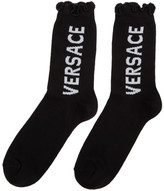 Thumbnail for your product : Versace Black Ruffles Socks