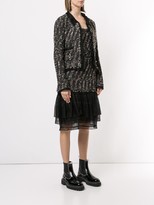 Thumbnail for your product : Chanel Pre Owned Ruffled Details Tweed Jacket And Dress Set