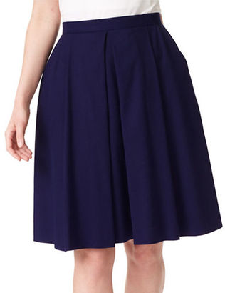 Precis Petite Talia Linen Blend Skirt