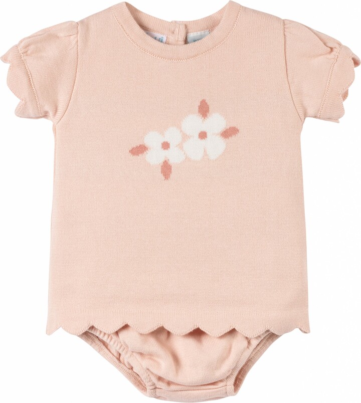 Kids' Flower Knit Bodysuit