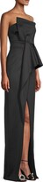 Thumbnail for your product : Black Halo Jonas Asymmetrical Draped Gown