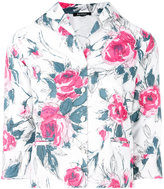 Thumbnail for your product : Garpart floral print cropped shirt
