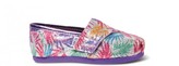 Thumbnail for your product : Toms Multi Hyper Clear Palms Glitter Tiny Classics