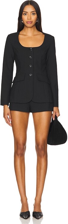 Amanda Uprichard x REVOLVE Long Sleeve Kya Romper