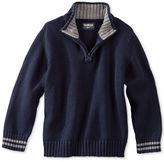 Thumbnail for your product : Osh Kosh Toddler Boys' Half-Zip Sweater