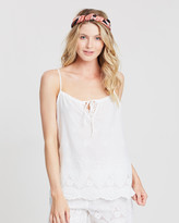 Thumbnail for your product : Gingerlilly Women's White Pyjamas - Gemma Pyjama Set - Size One Size, L at The Iconic