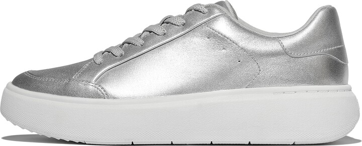 FitFlop RTG Metallic-Leather Sneakers Leather/Pu