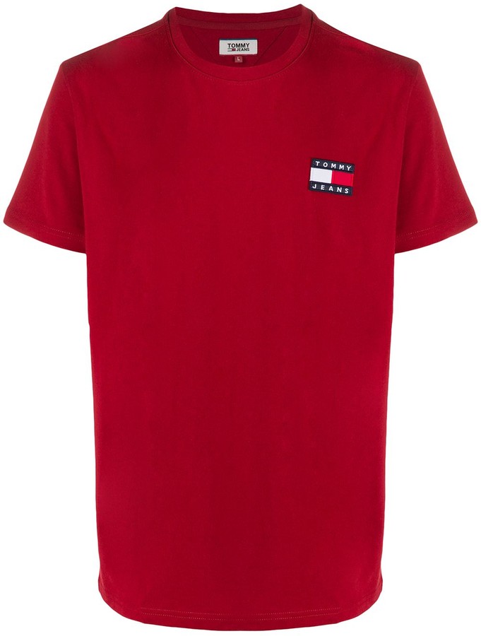 tommy jeans red shirt