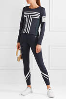 Thumbnail for your product : Tory Sport Performance Printed Stretch-jersey Top