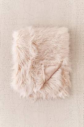 Marisa Tipped Faux Fur Throw Blanket