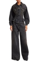 Thumbnail for your product : TRE by Natalie Ratabesi The Aaliyah High-Rise Wide-Leg Jeans