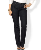 Thumbnail for your product : Lauren Ralph Lauren Jeans, Curvy Super-Stretch Straight-Leg, Rinse Wash