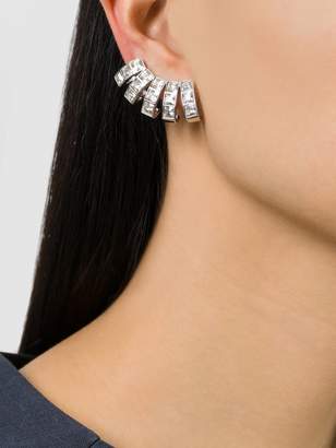 Ca&Lou glass multiple cuff earrings