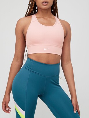 Nike Medium Support Swoosh Sports Bra - Pink