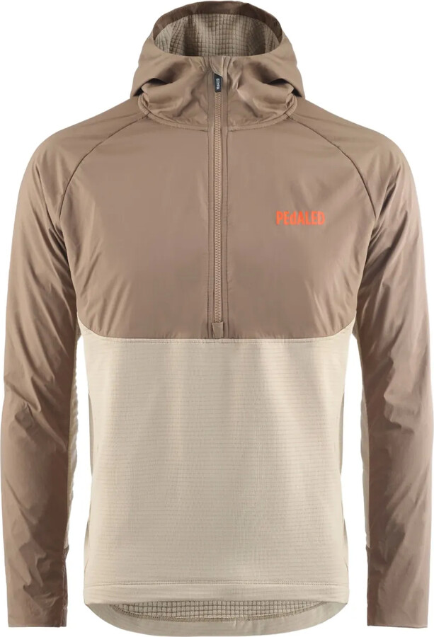 PEdAL.E.D Hooded Half-Zip Sweater