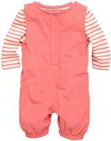 Thumbnail for your product : Ladybird Baby Girls Cord Dungarees Set