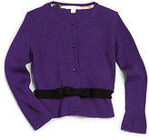 Thumbnail for your product : Burberry Little Girl's Merino Wool Cardigan