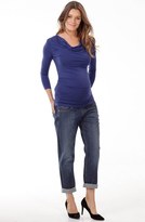 Thumbnail for your product : Isabella Oliver Women's 'Leiston' Cowl Neck Maternity Top