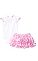 Thumbnail for your product : Hello Kitty Bodysuit & Polka Dot Skirt Set (Baby Girls)