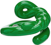 Thumbnail for your product : Bottega Veneta Green Ceramic Knot Ring