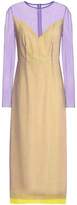 Thumbnail for your product : Diane von Furstenberg Cotton-Blend Lace Midi Dress