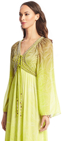 Thumbnail for your product : Diane von Furstenberg Gwendolyn Lace Up Chiffon Gown
