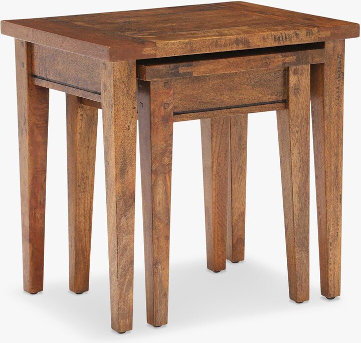 Barker and Stonehouse New Frontier Mango Wood Nest of Tables ShopStyle