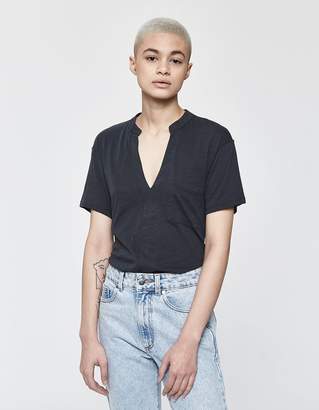 Which We Want Florence Short Sleeve Tee in Charcoal