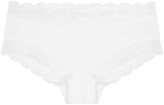 Thumbnail for your product : Hanro White Lace-trimmed Briefs