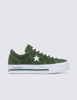 Thumbnail for your product : Converse Mademe X Corduroy One Star Platform