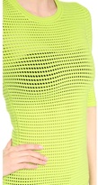 Thumbnail for your product : Yigal Azrouel Knit Pointelle Fitted Tee