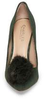 Thumbnail for your product : Charles by Charles David Pixie Pump with Genuine Fox Fur Pom