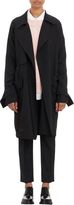 Thumbnail for your product : A.L.C. Pique Open-Front Wayne Trench Coat-Black