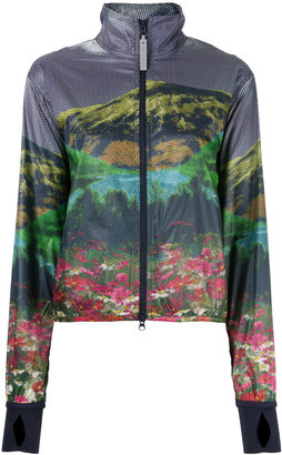 adidas by Stella McCartney Run mountain print jacket