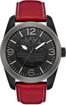 Thumbnail for your product : Timberland Men's Bolton Red-Brown Leather Strap Watch 46x57mm TBL14770JSBU02