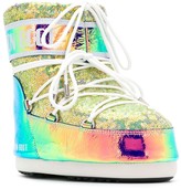 Thumbnail for your product : Moon Boot Oil Slick-Effect Snow Boots