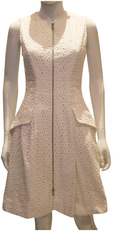 dior white dress 2018