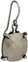 Thumbnail for your product : Bottega Veneta Oxidized sterling silver pyrite earrings