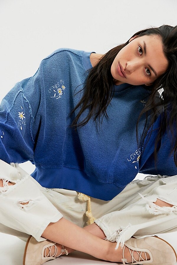 Tricia Fix Love Me Not Sweatshirt