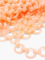Thumbnail for your product : Jil Sander Mini Chain-mesh Bucket Bag - Pink