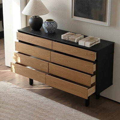 Hokku Designs Modern minimalist drawer storage side cabinet