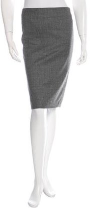 Etro Wool Pencil Skirt