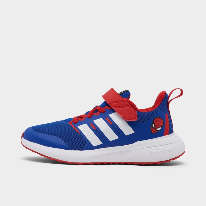 adidas Little Kids' x Marvel FortaRun 2.0 Spider-Man Cloudfoam Stretch Lace  Running Shoes - ShopStyle
