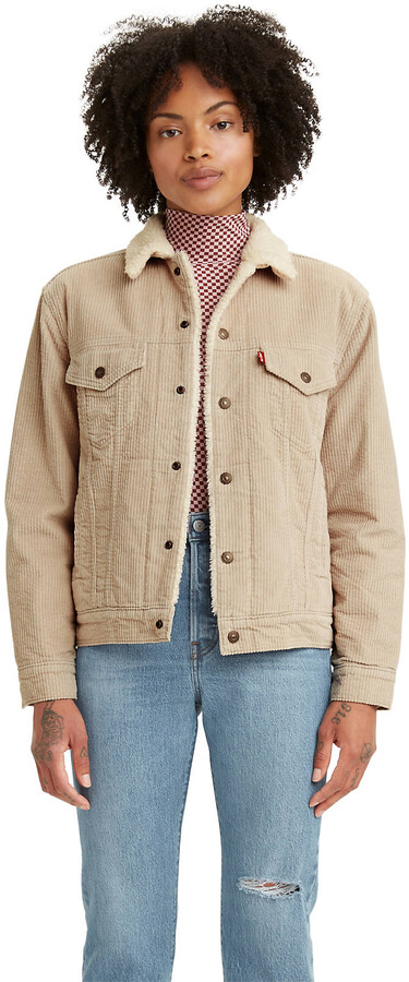 corduroy sherpa jacket