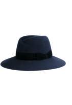 Thumbnail for your product : Maison Michel Charcoal Virginie fedora hat
