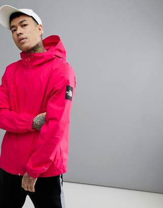 The North Face Mountain Q Jacket Waterproof Hooded In Bright Pink