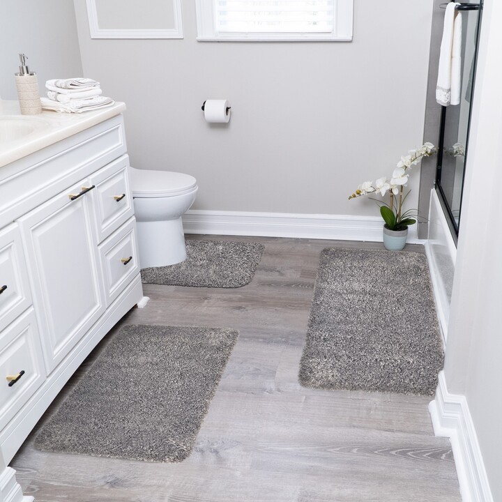 Sussexhome Non-skid Ultra-thin Area Rugs For Laundry Room