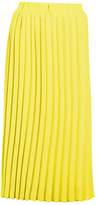 Thumbnail for your product : boohoo Textured Crepe Pleated Midi Skirt