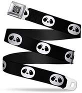 Thumbnail for your product : Buckle Down Men's Seatbelt Belt Panda Regular