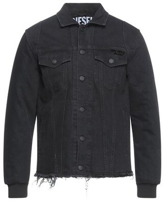 Diesel Black Denim Jacket Men | Shop the world's largest collection of  fashion | ShopStyle